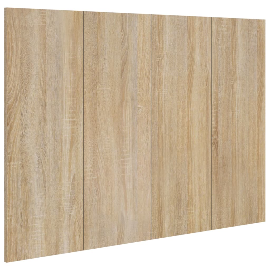 Hoofdbord 120x1,5x80 cm bewerkt hout