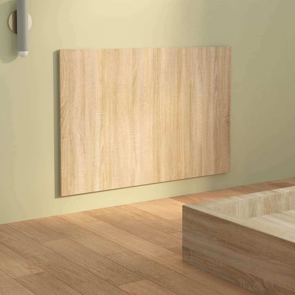 Hoofdbord 120x1,5x80 cm bewerkt hout