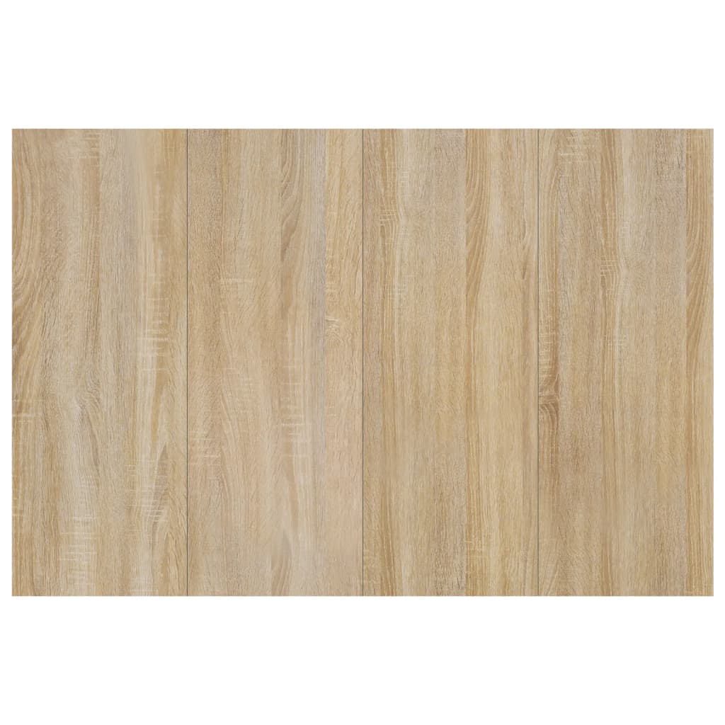 Hoofdbord 120x1,5x80 cm bewerkt hout