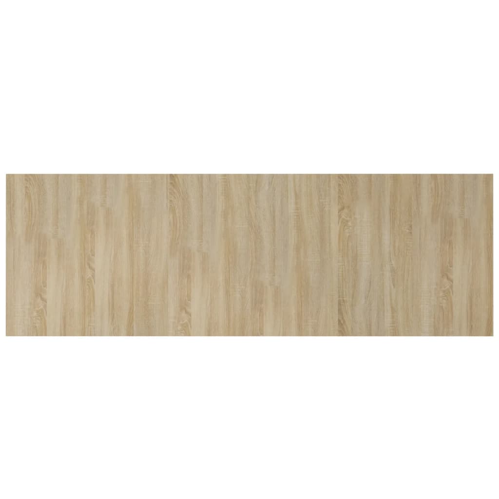 Hoofdbord wandmodel 240x1,5x80 cm bewerkt hout