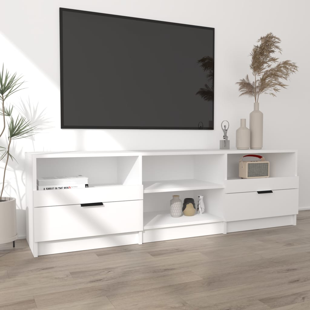 Tv-meubel 150x33,5x45 cm bewerkt hout eikenkleurig