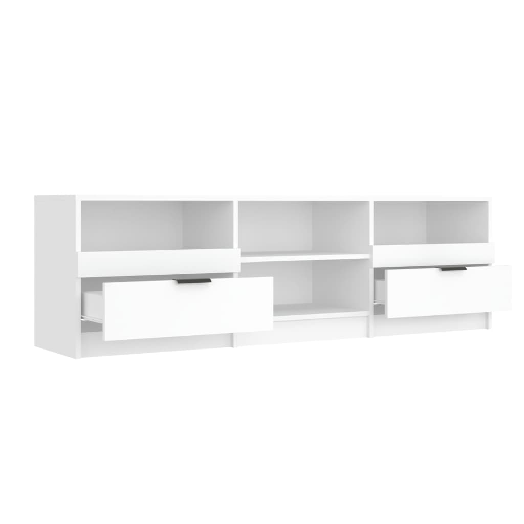 Tv-meubel 150x33,5x45 cm bewerkt hout eikenkleurig