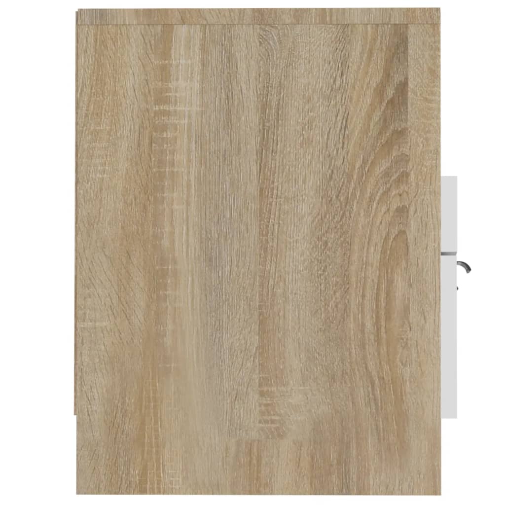 Tv-meubel 150x33,5x45 cm bewerkt hout eikenkleurig