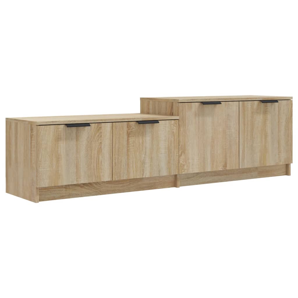 Tv-meubel 158,5x36x45 cm bewerkt hout