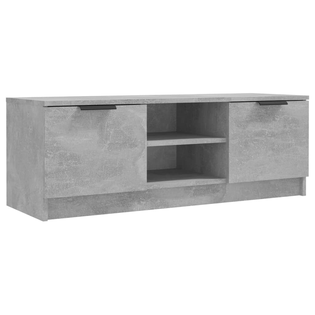 Tv-meubel 102x35x36,5 cm bewerkt hout eikenkleurig