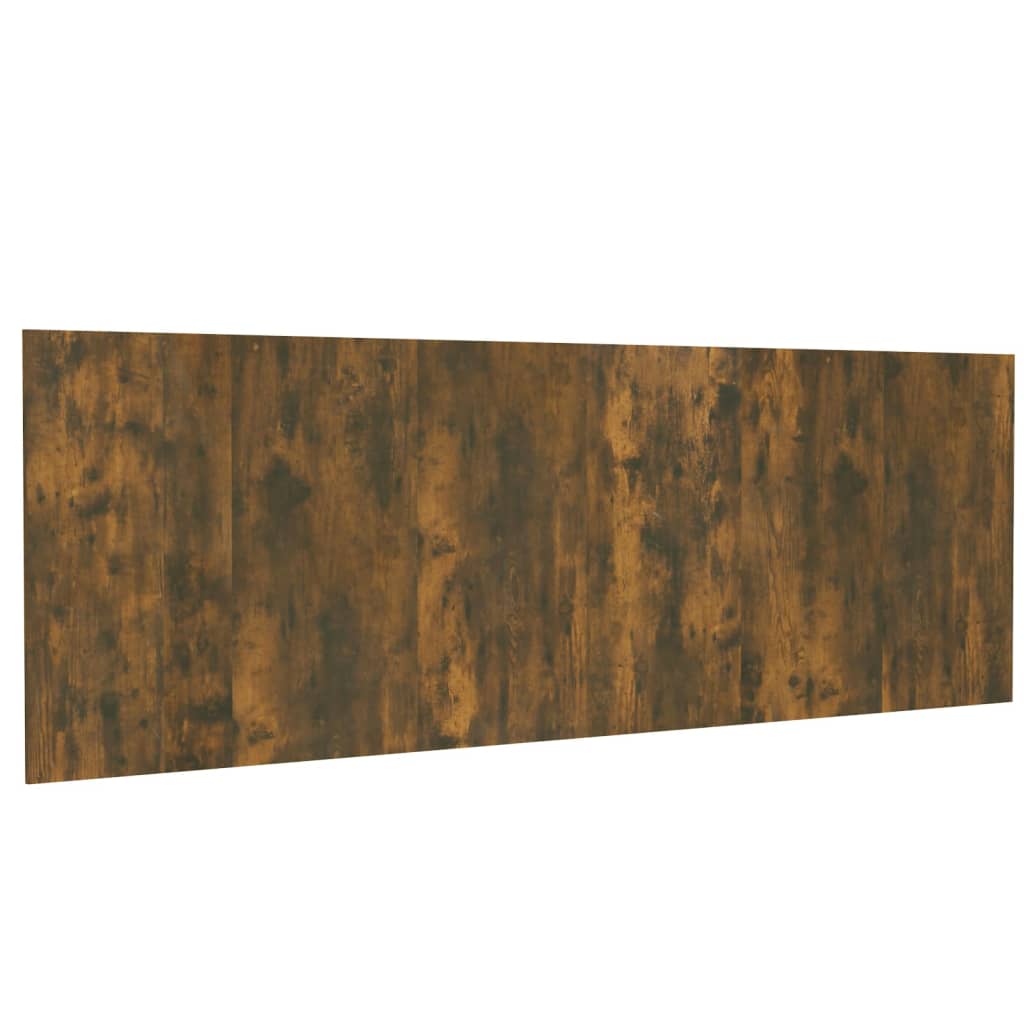 Hoofdbord wandmodel 240x1,5x80 cm bewerkt hout