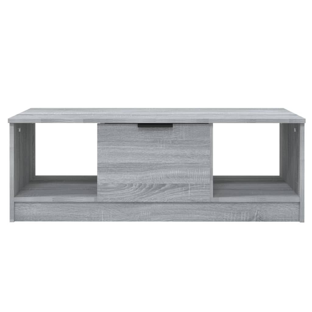 Salontafel 102x50x36 cm bewerkt hout