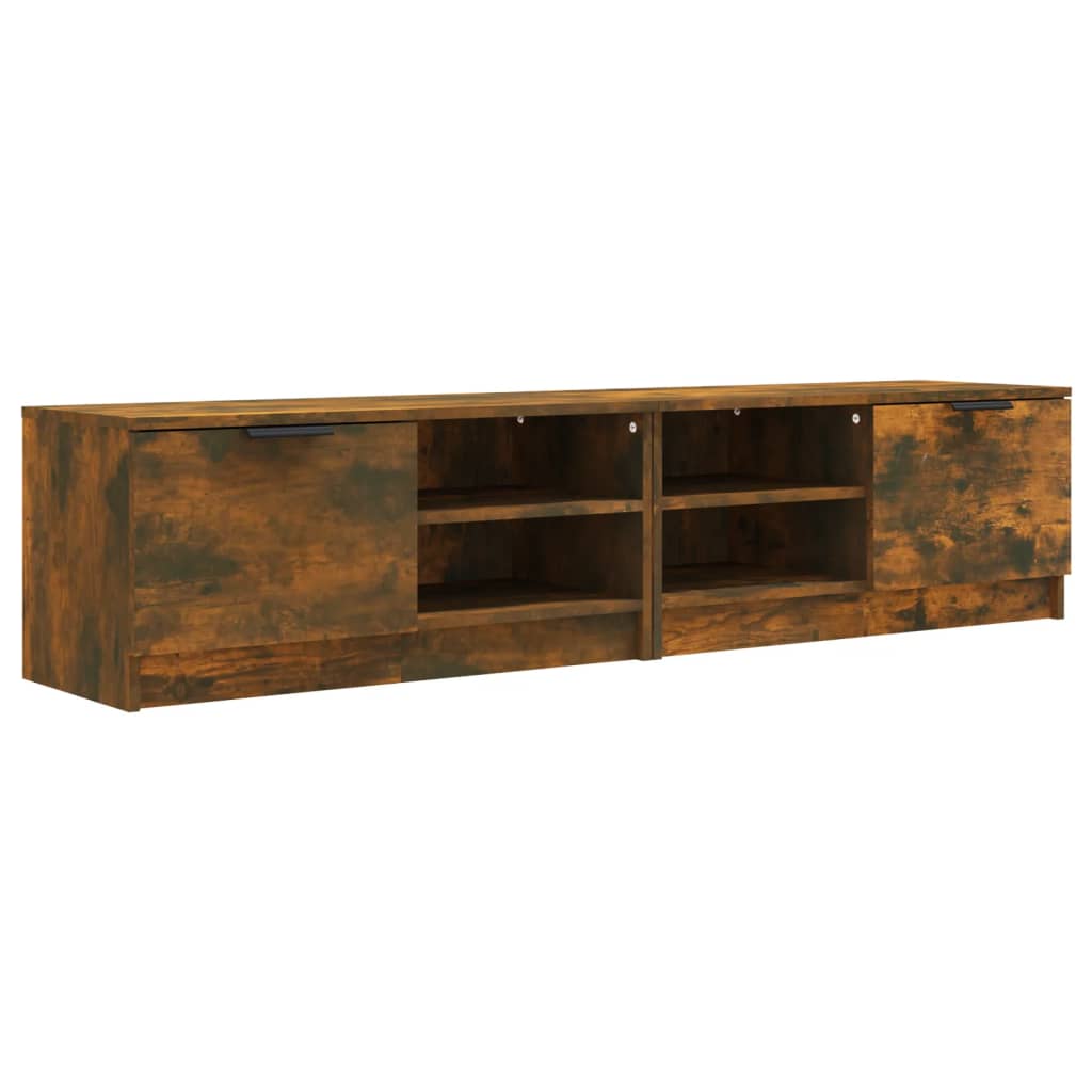 Tv-meubel 80x35x36,5 cm bewerkt hout