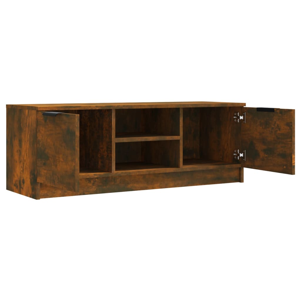 Tv-meubel 102x35x36,5 cm bewerkt hout