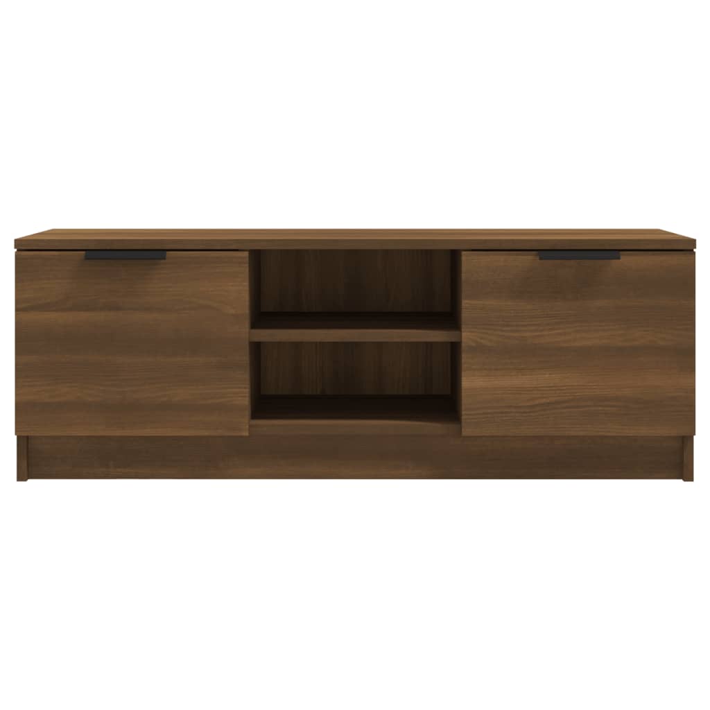 Tv-meubel 102x35x36,5 cm bewerkt hout