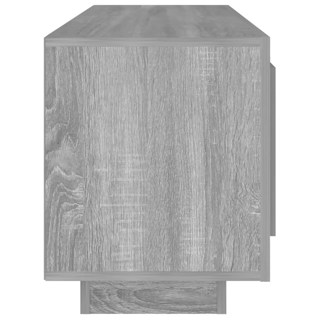 Tv-meubel 102x35x45 cm bewerkt hout bruin eikenkleur