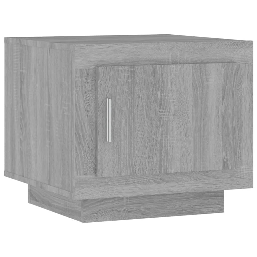 Salontafel 51x50x45 cm bewerkt hout