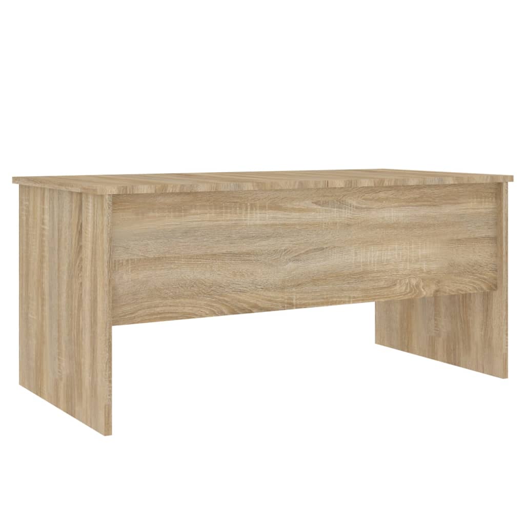 Salontafel 102x50,5x46,5 cm bewerkt hout