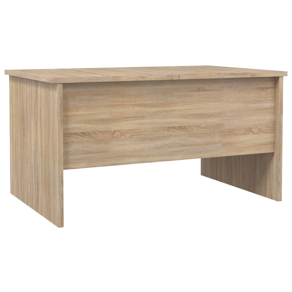 Salontafel 80x50x42,5 cm bewerkt hout