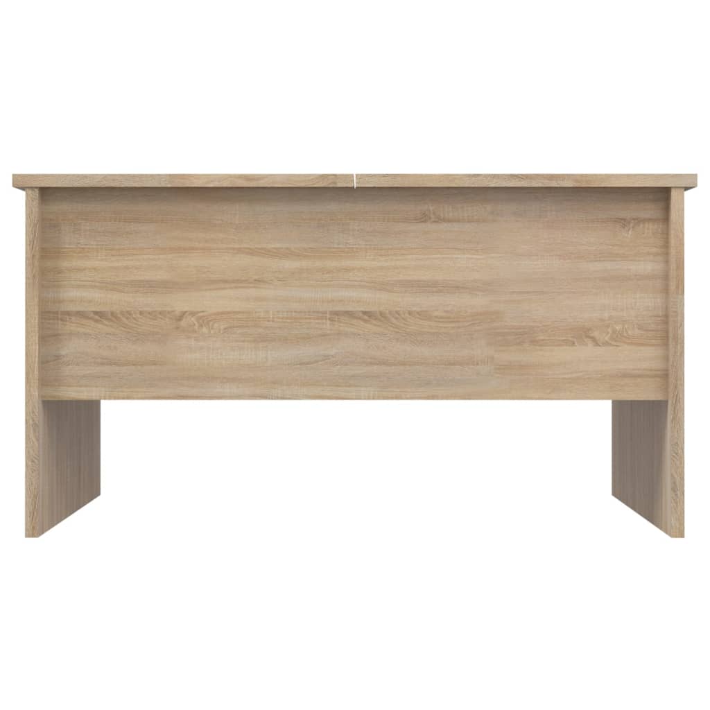 Salontafel 80x50x42,5 cm bewerkt hout