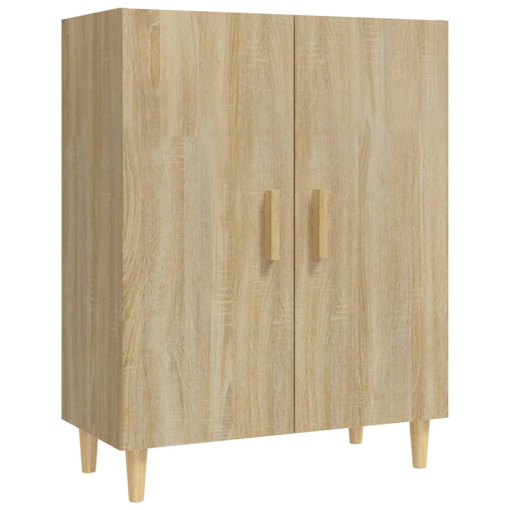 Dressoir 70x34x90 cm bewerkt hout