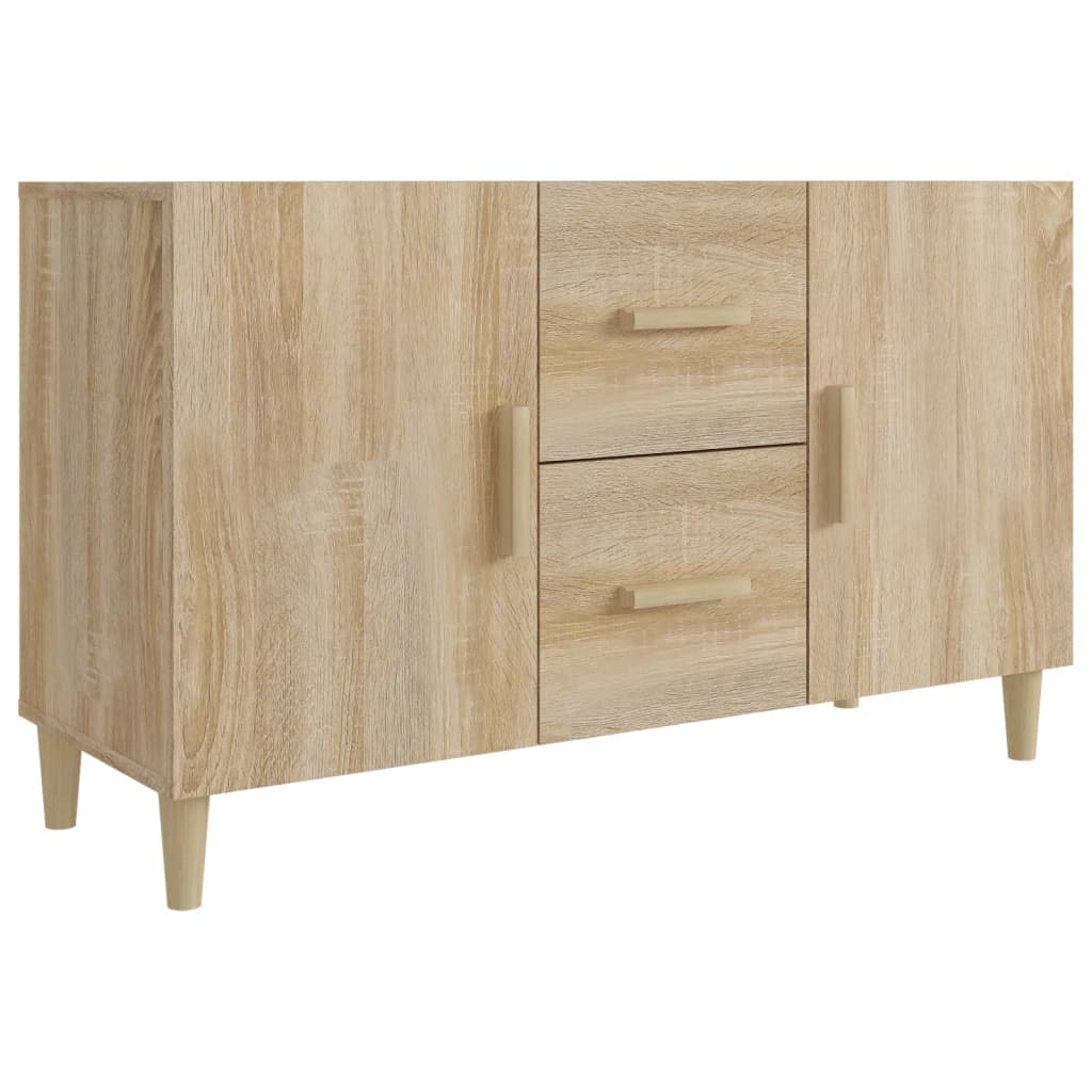 Dressoir 100x36x60 cm bewerkt hout