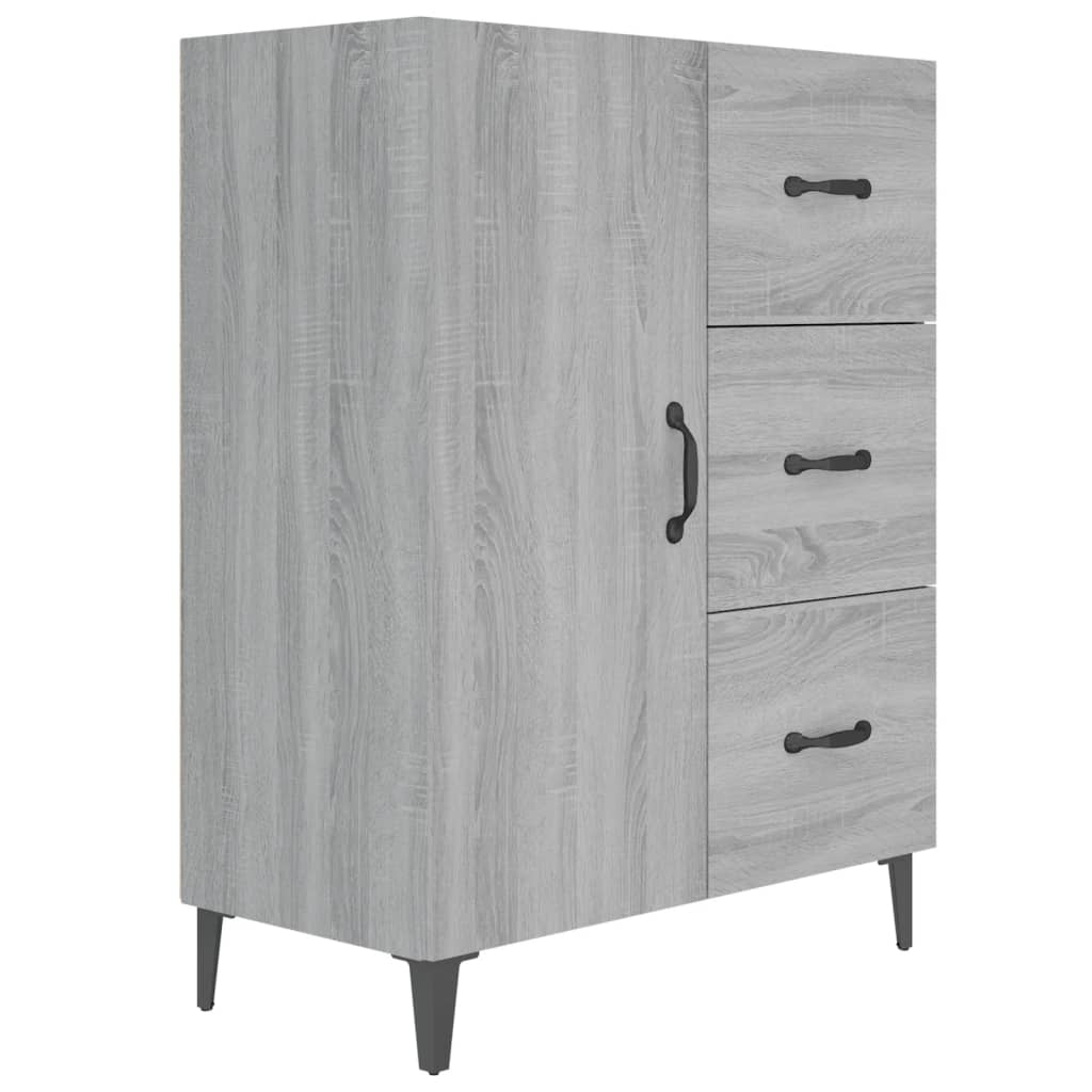 Dressoir 69,5x34x90 cm bewerkt hout