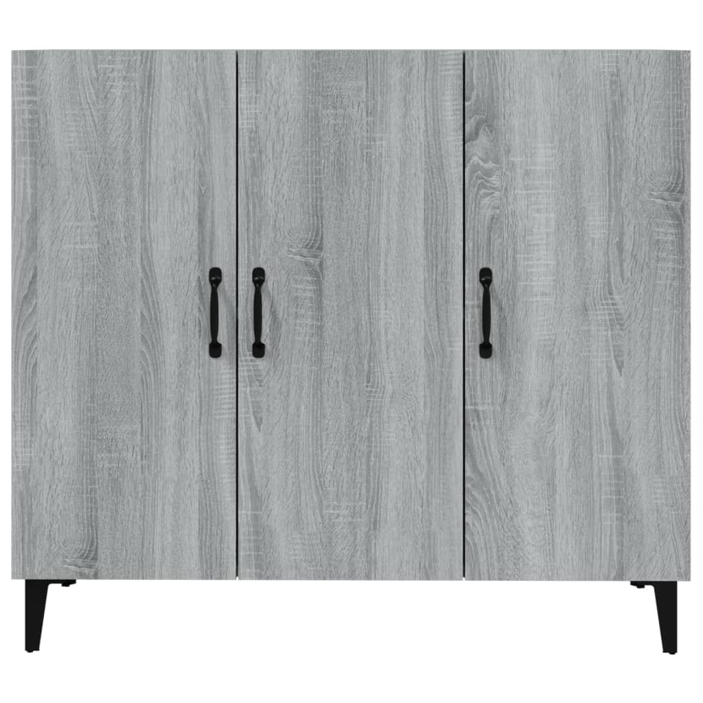 Dressoir 90x34x80 cm bewerkt hout