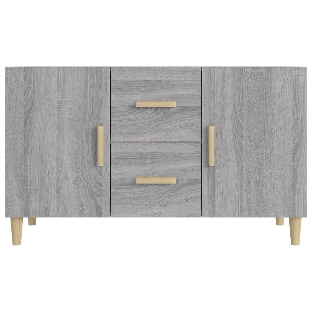 Dressoir 100x36x60 cm bewerkt hout