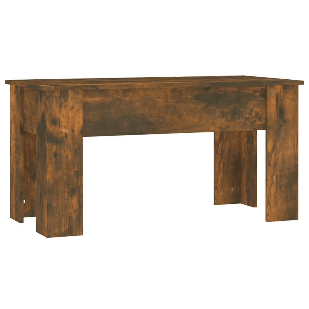 Salontafel 101x49x52 cm bewerkt hout