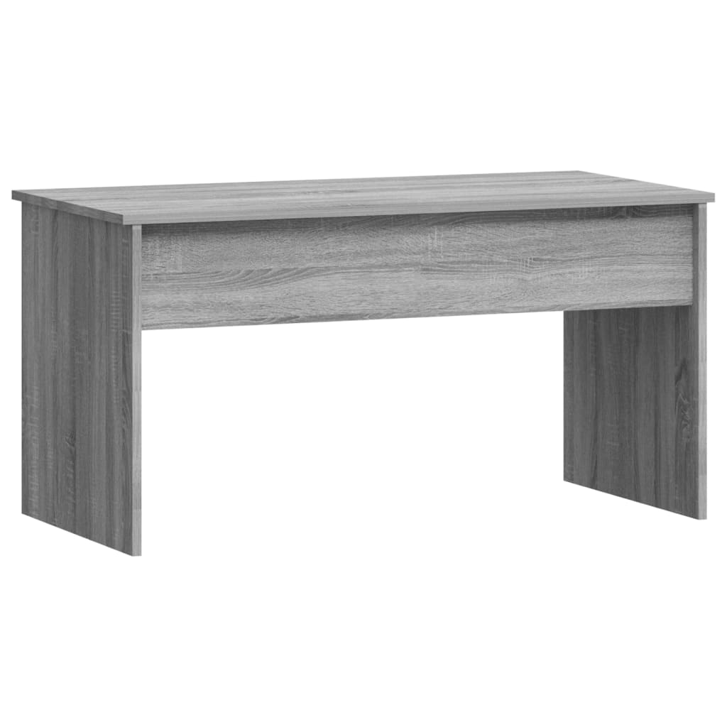 Salontafel 102x50,5x52,5 cm bewerkt hout eikenkleurig