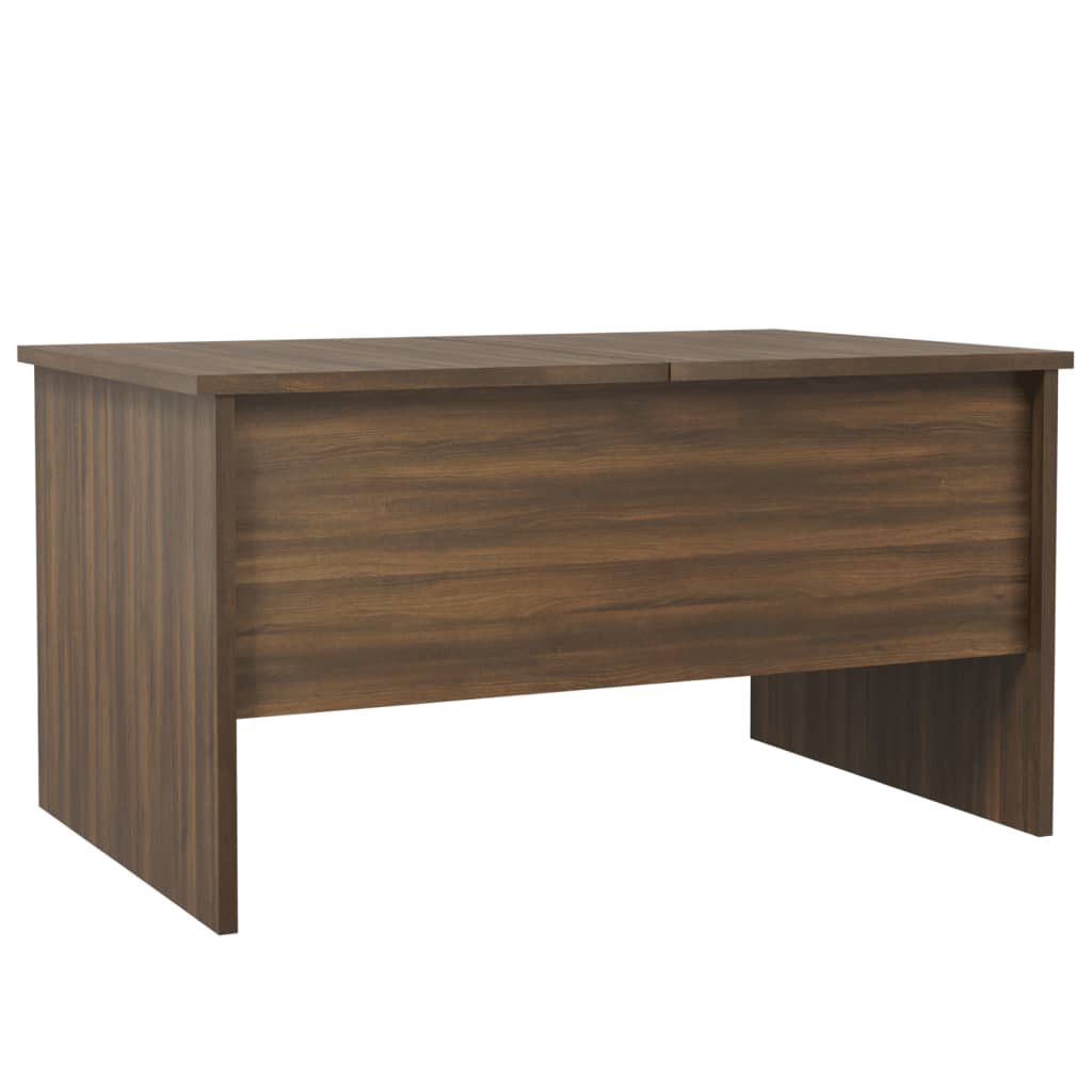 Salontafel 80x50x42,5 cm bewerkt hout