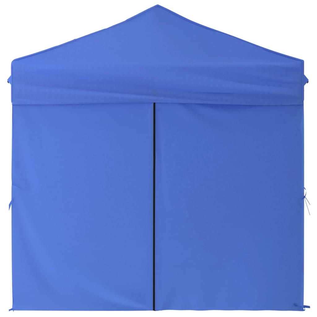 Partytent inklapbaar met zijwanden 3x6 m antracietkleurig