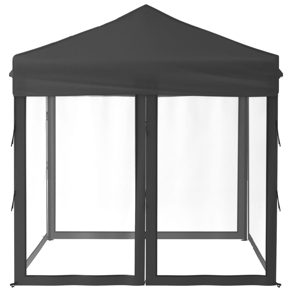 Partytent inklapbaar met zijwanden 3x3 m