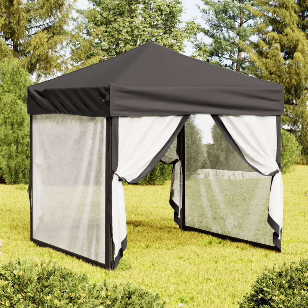 Partytent inklapbaar met zijwanden 3x3 m