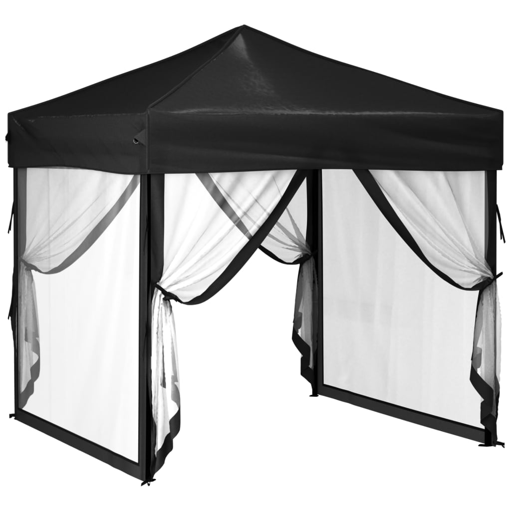 Partytent inklapbaar met zijwanden 3x3 m