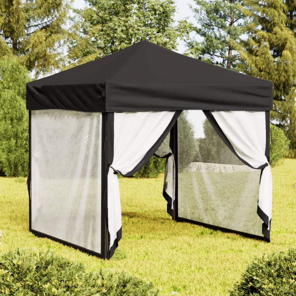 Partytent inklapbaar met zijwanden 3x3 m