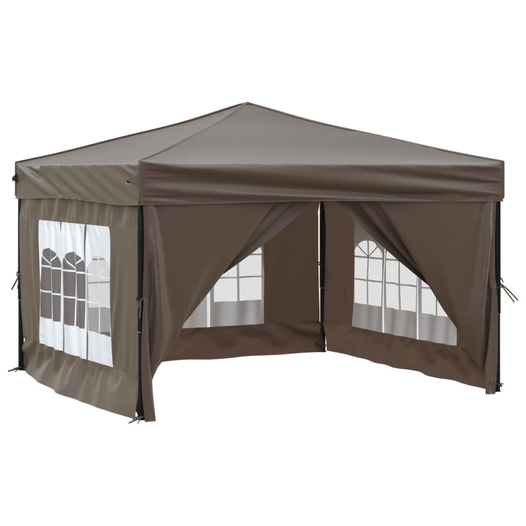 Partytent inklapbaar met zijwanden 3x6 m