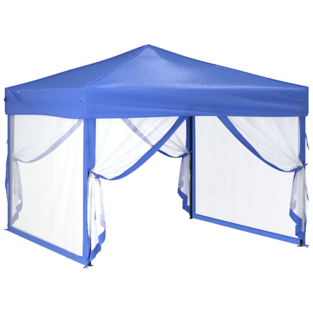 Partytent inklapbaar met zijwanden 3x3 m