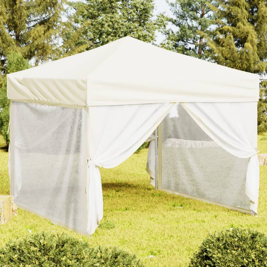 Partytent inklapbaar met zijwanden 3x3 m