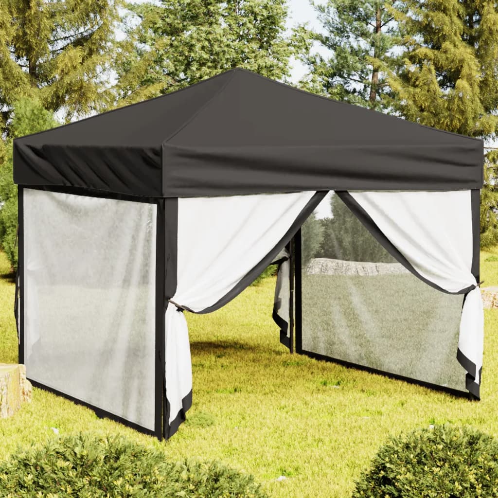 Partytent inklapbaar met zijwanden 3x3 m