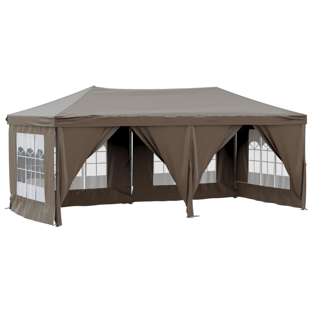 Partytent inklapbaar met zijwanden 3x6 m