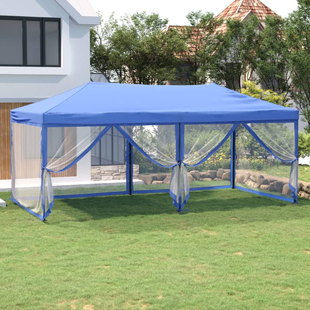 Partytent inklapbaar met zijwanden 3x3 m