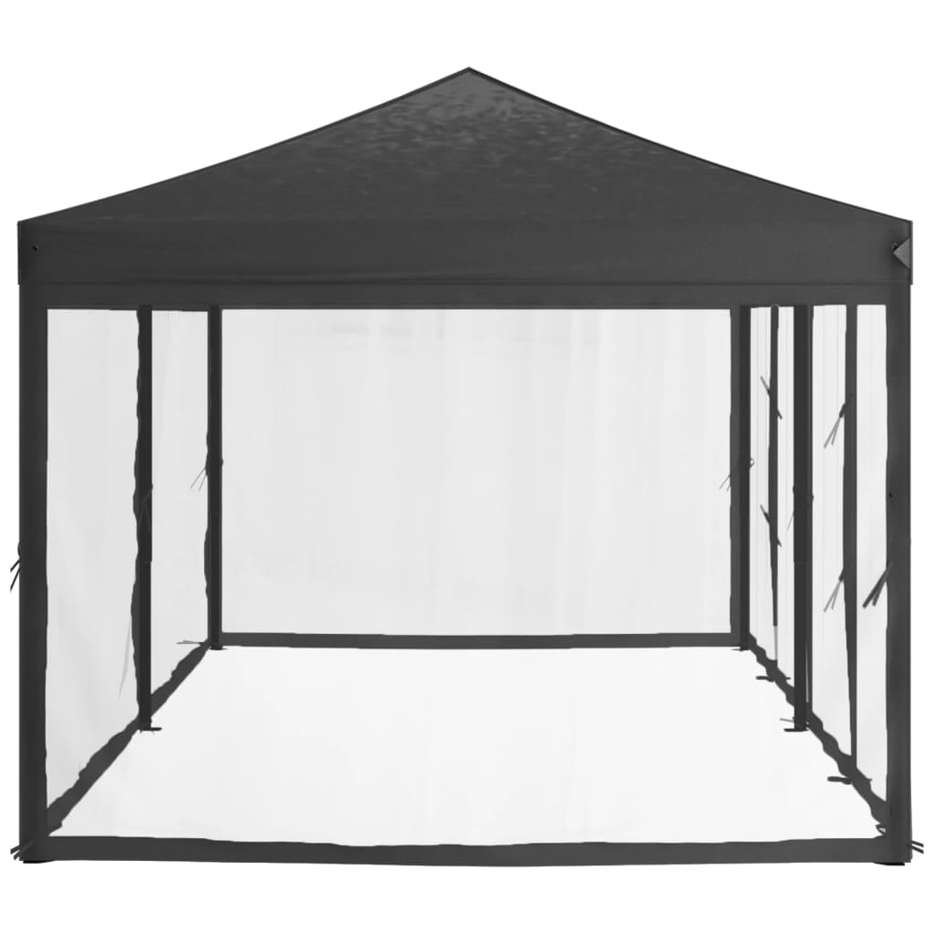 Partytent inklapbaar met zijwanden 3x3 m