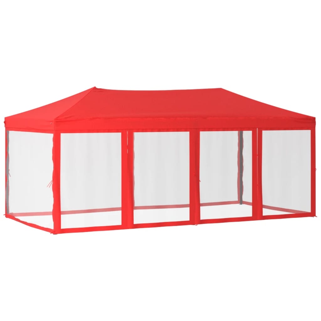 Partytent inklapbaar met zijwanden 3x3 m