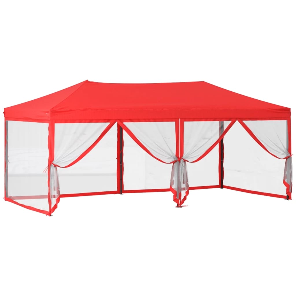 Partytent inklapbaar met zijwanden 3x3 m