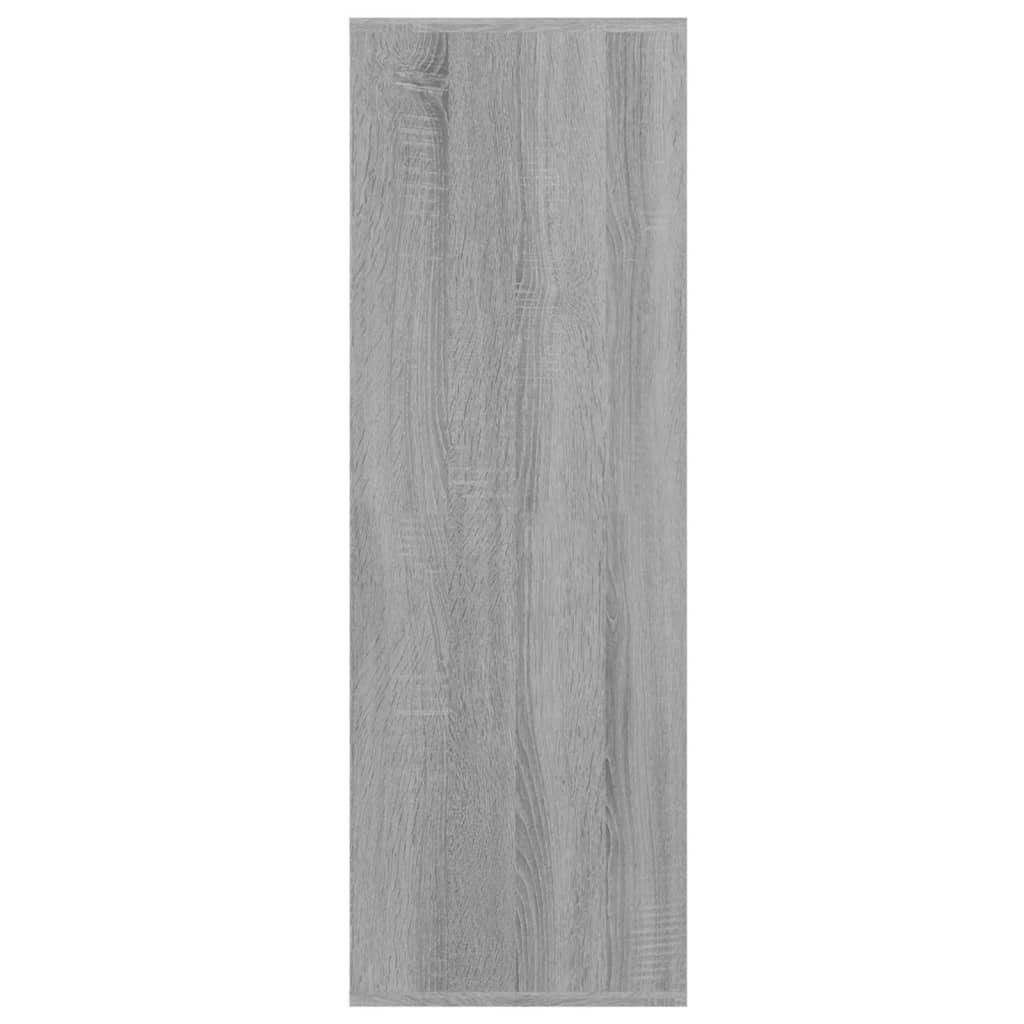 Schoenenrek 54x34x100,5 cm bewerkt hout eikenkleurig