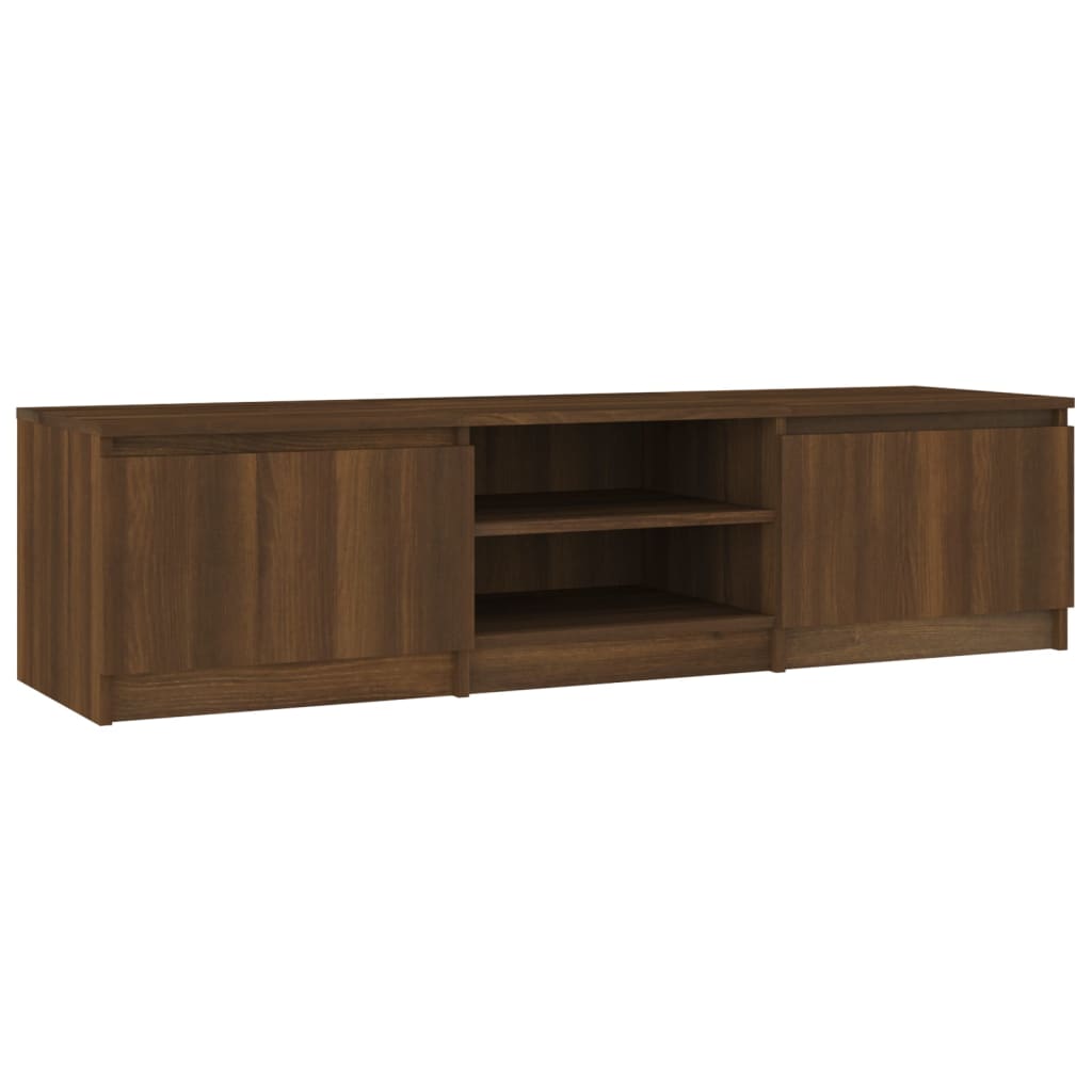 Tv-meubel 140x40x35,5 cm bewerkt hout