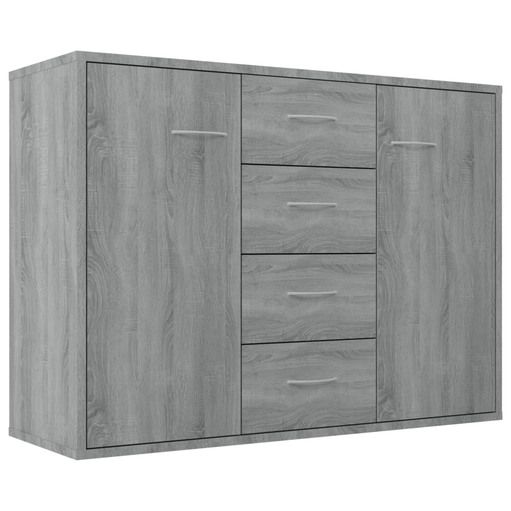 Dressoir 88x30x65 cm bewerkt hout