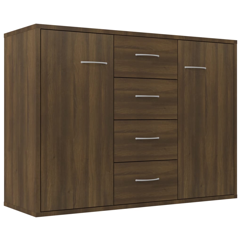 Dressoir 88x30x65 cm bewerkt hout