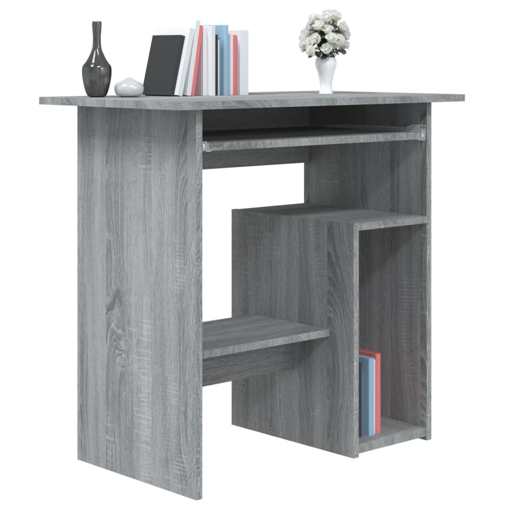 Bureau 80x45x74 cm bewerkt hout