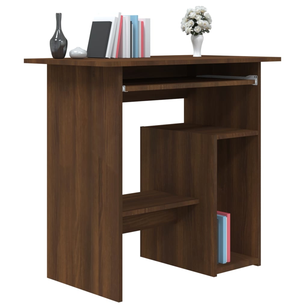 Bureau 80x45x74 cm bewerkt hout