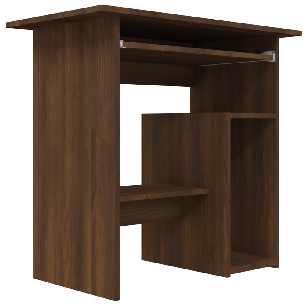 Bureau 80x45x74 cm bewerkt hout