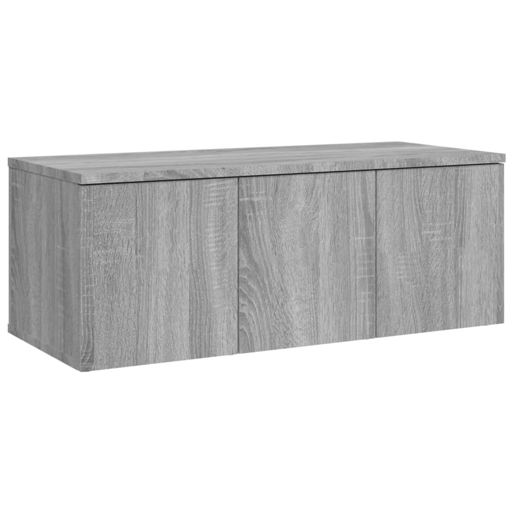 Tv-meubel 80x34x30 cm bewerkt hout