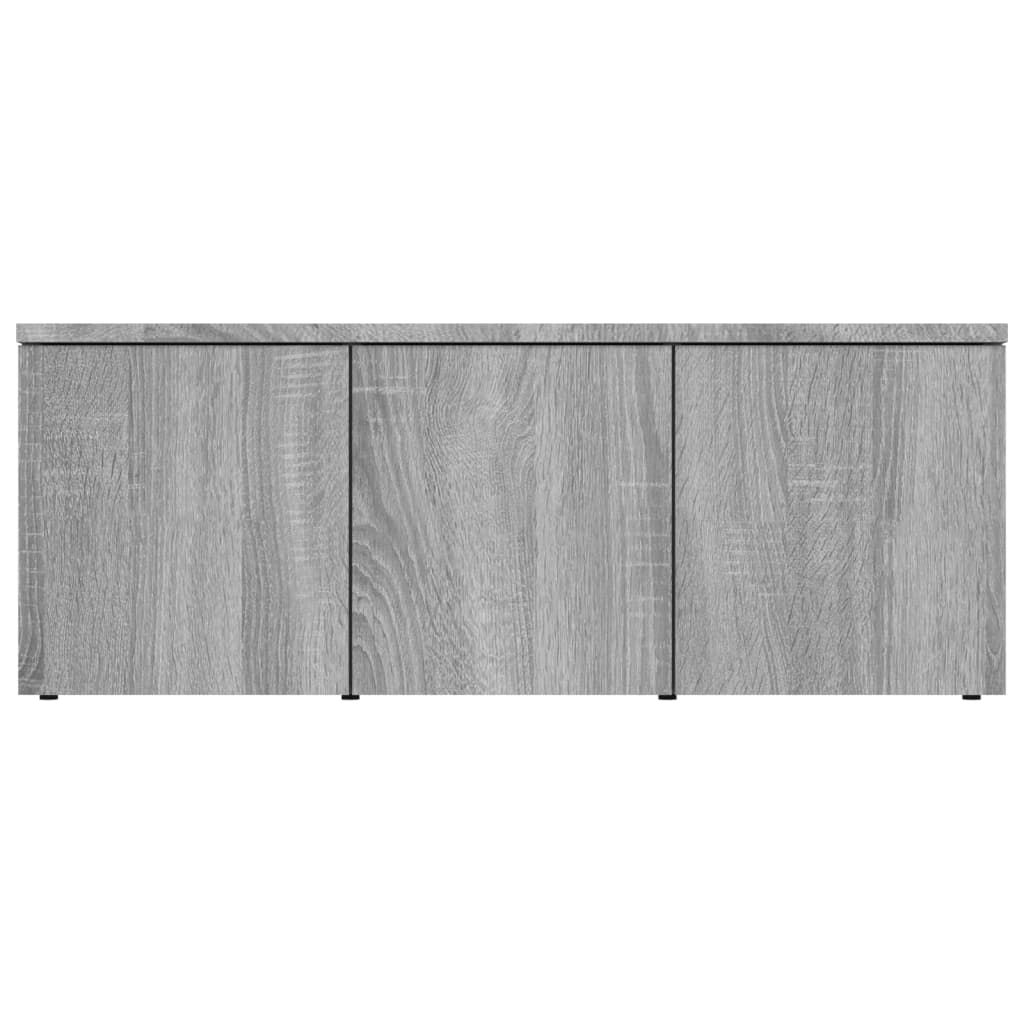 Tv-meubel 80x34x30 cm bewerkt hout